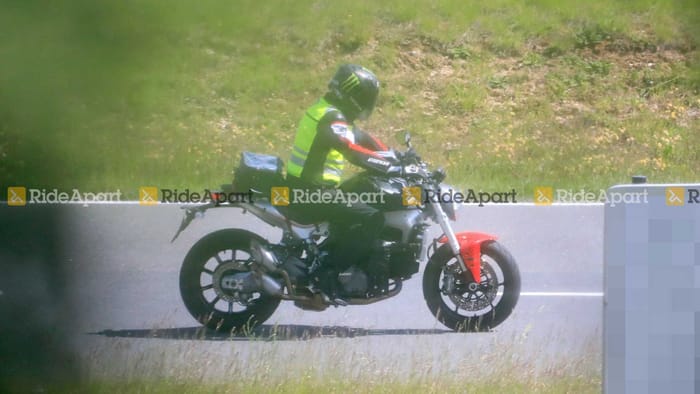 2021 Ducati Monster spied testing